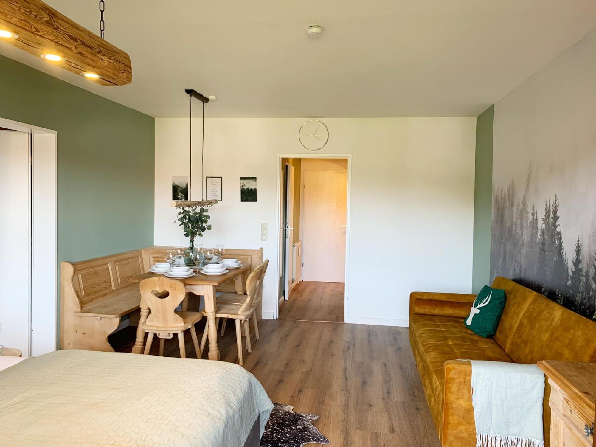 Lindners Hideaways - Bergnest Lodge - Bergblick Fewo 6 Pers Balkon Garten Hund Ski Unterkunft Luftkurort Oberreute Naehe Buchenegger Wasserfaelle Eistobel Bodensee 외부 사진
