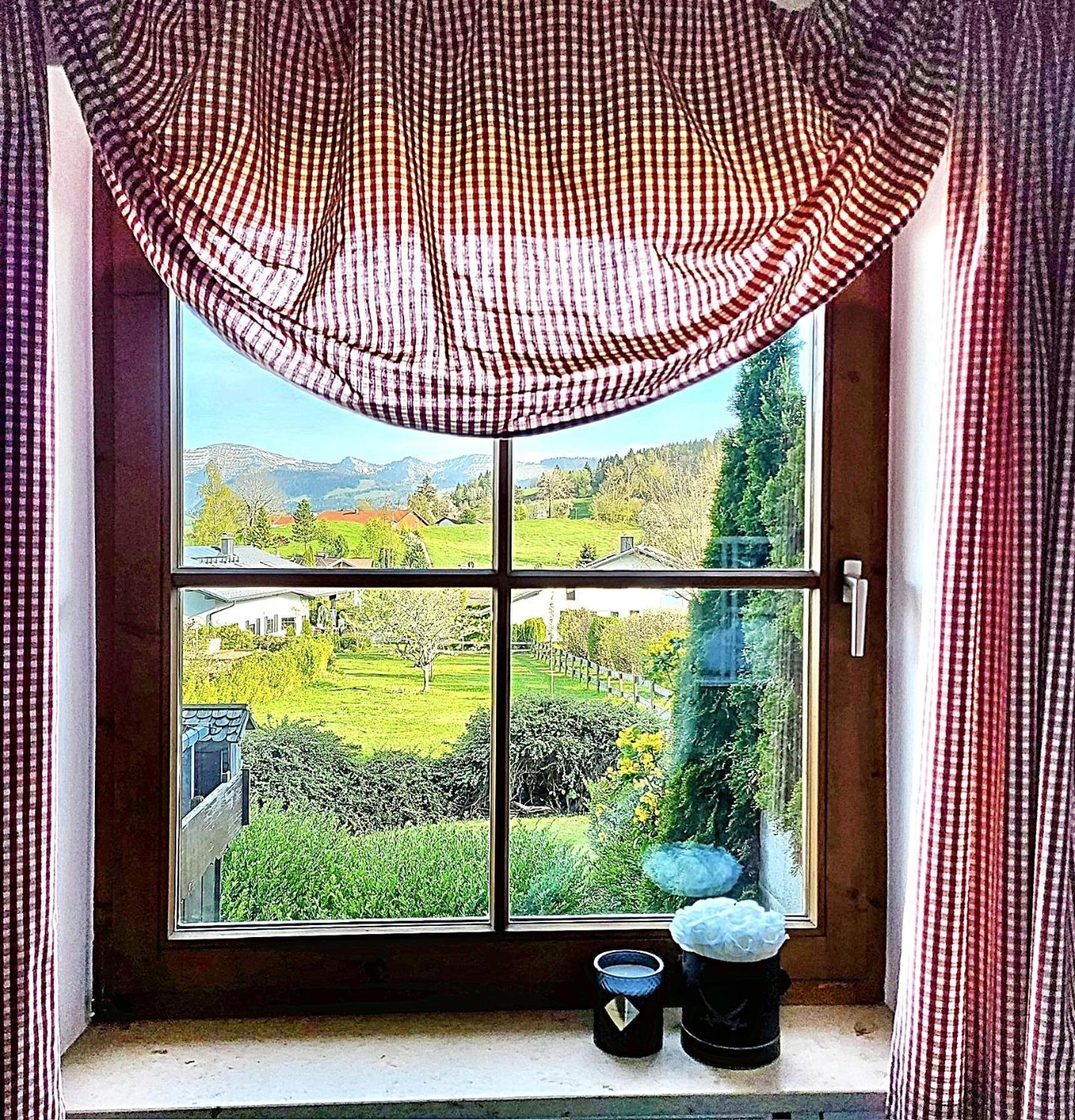 Lindners Hideaways - Bergnest Lodge - Bergblick Fewo 6 Pers Balkon Garten Hund Ski Unterkunft Luftkurort Oberreute Naehe Buchenegger Wasserfaelle Eistobel Bodensee 외부 사진