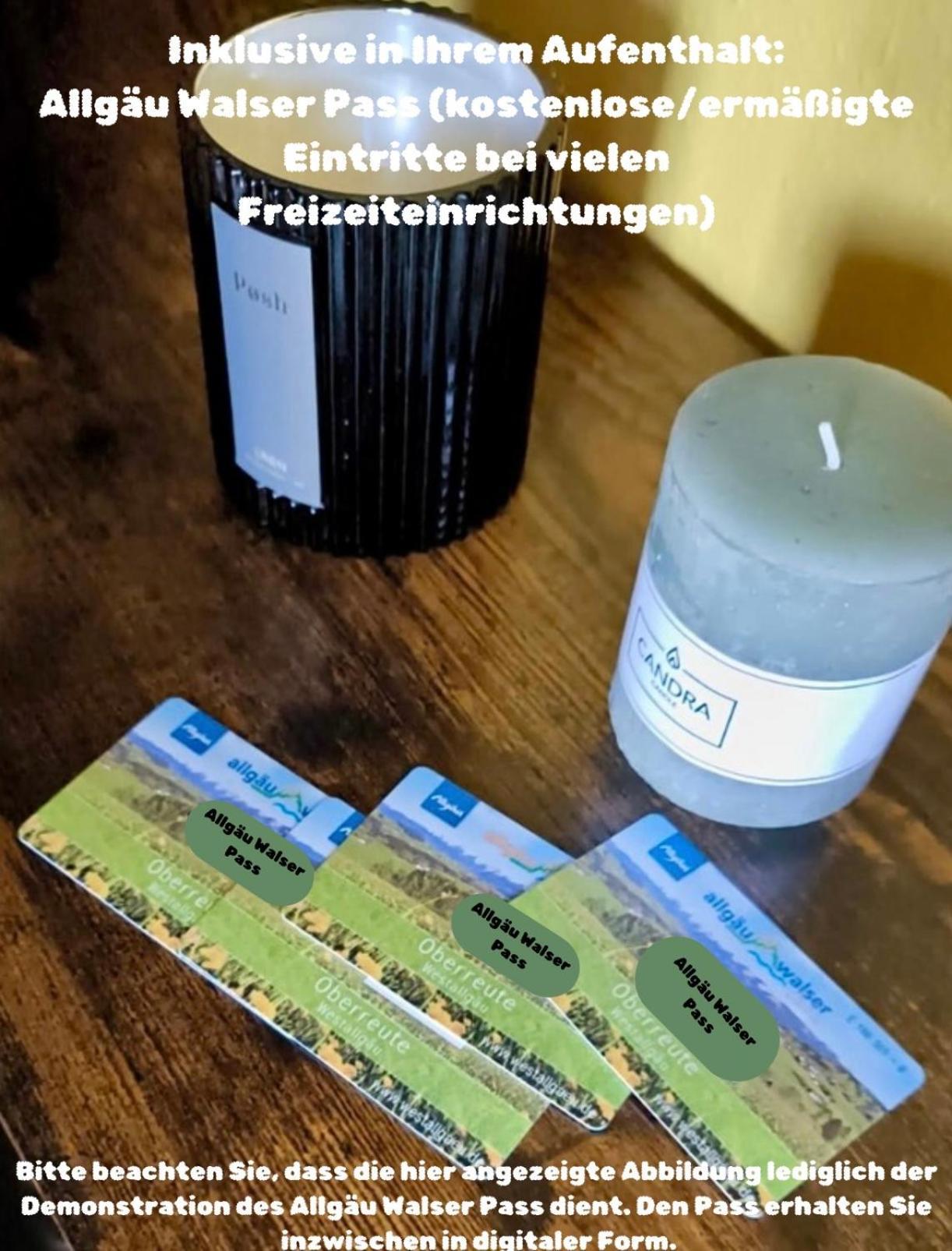 Lindners Hideaways - Bergnest Lodge - Bergblick Fewo 6 Pers Balkon Garten Hund Ski Unterkunft Luftkurort Oberreute Naehe Buchenegger Wasserfaelle Eistobel Bodensee 외부 사진